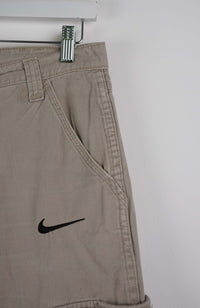 VINTAGE REWORK CARGO CAPRI SHORTS W30