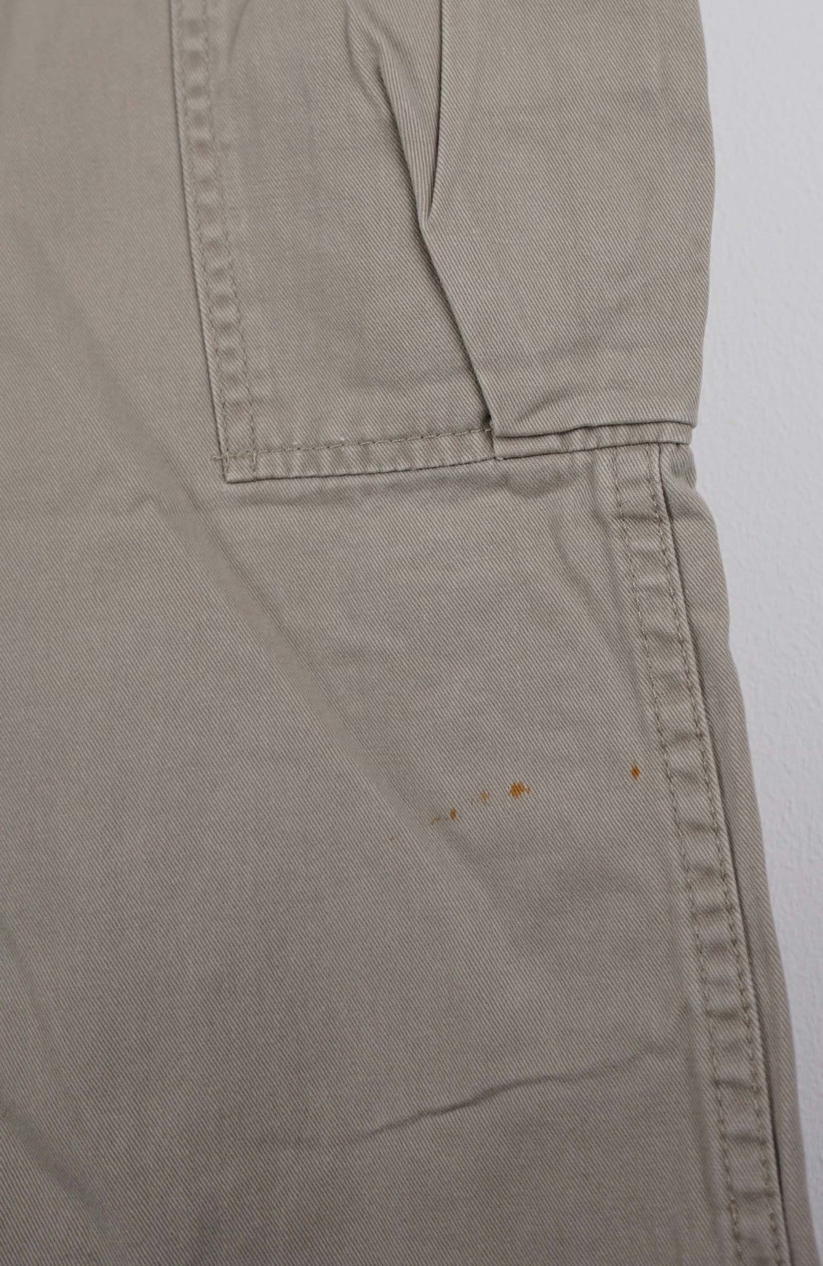 VINTAGE REWORK CARGO CAPRI SHORTS W30