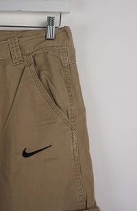VINTAGE REWORK CARGO CAPRI SHORTS W30