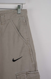 VINTAGE REWORK CARGO CAPRI SHORTS W30