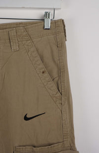 VINTAGE REWORK CARGO CAPRI SHORTS W30