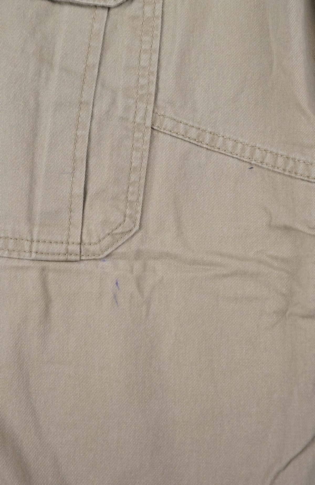 VINTAGE REWORK CARGO CAPRI SHORTS W30