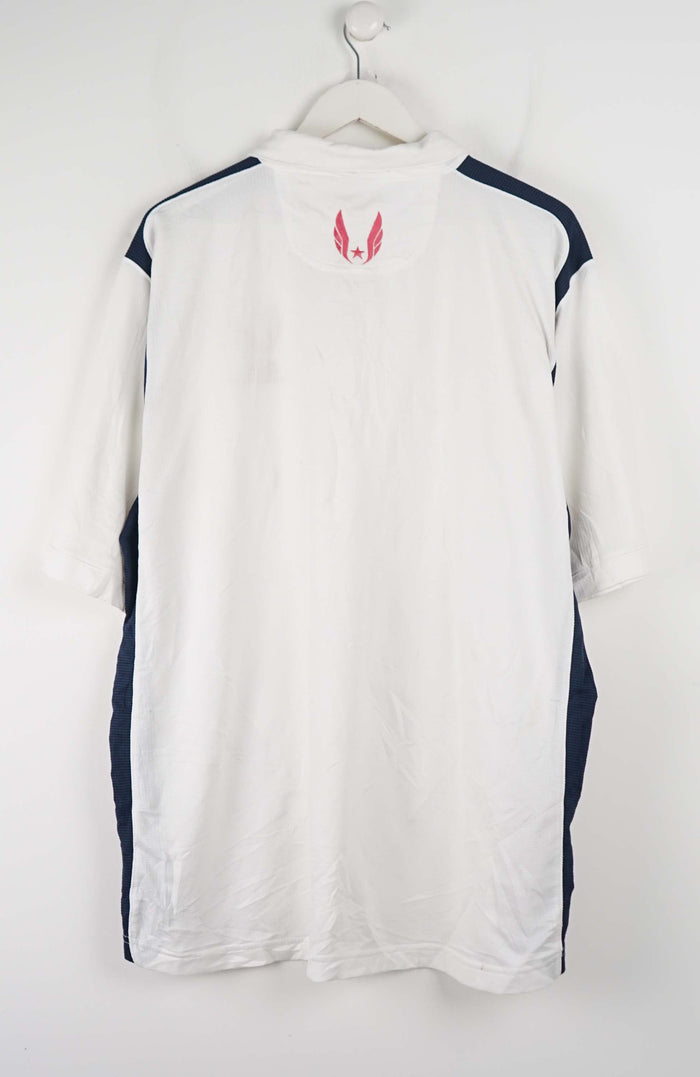VINTAGE NIKE TRACK & FIELD POLO SHIRT (XL)