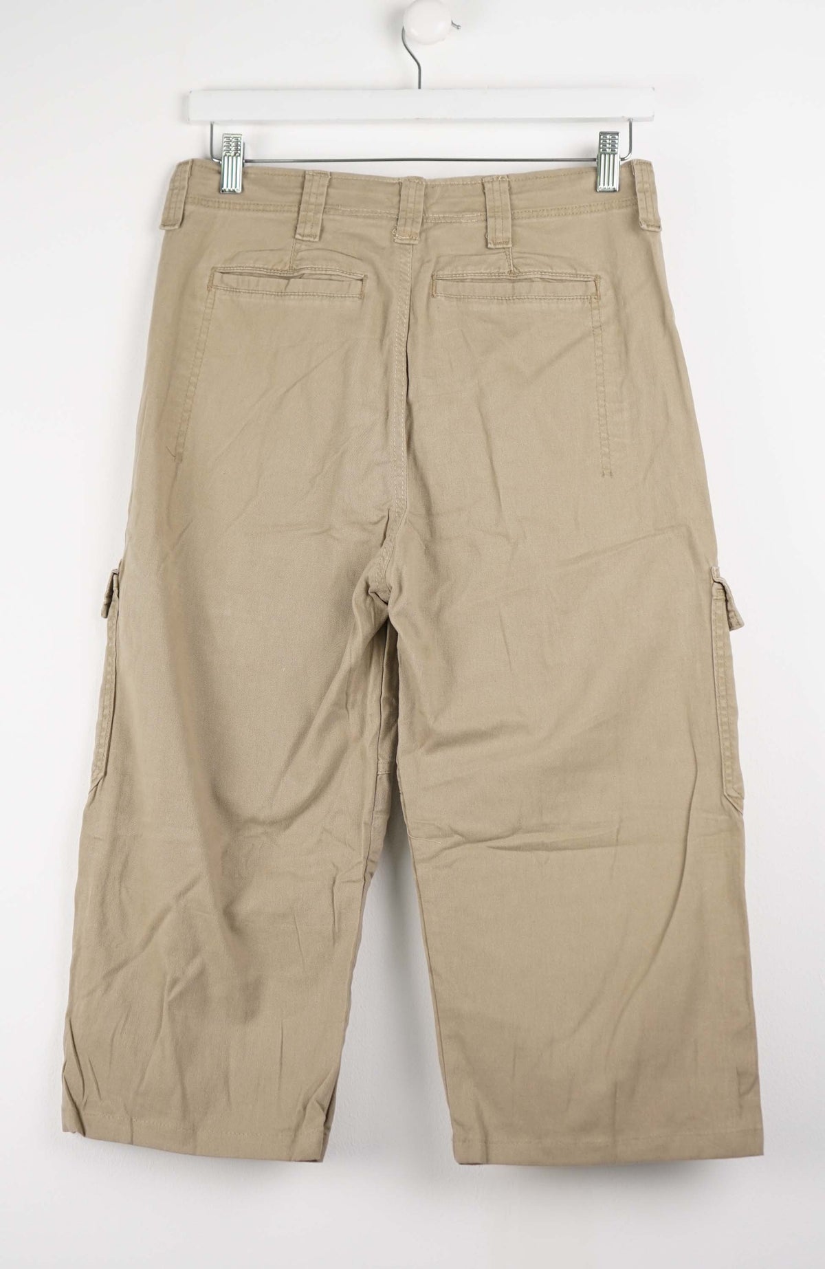 VINTAGE REWORK CARGO CAPRI SHORTS W30