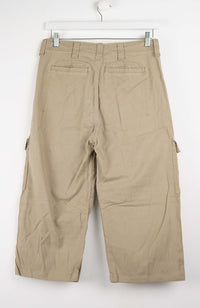 VINTAGE REWORK CARGO CAPRI SHORTS W30