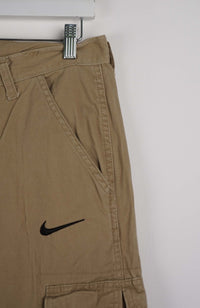VINTAGE REWORK CARGO CAPRI SHORTS W30