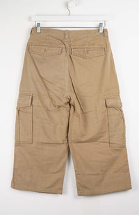 VINTAGE REWORK CARGO CAPRI SHORTS W28