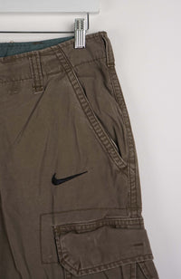 VINTAGE REWORK CARGO CAPRI SHORTS W32