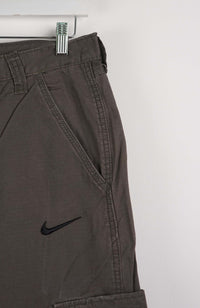 VINTAGE REWORK CARGO CAPRI SHORTS W32