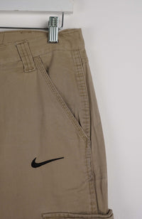 VINTAGE REWORK CARGO CAPRI SHORTS W32