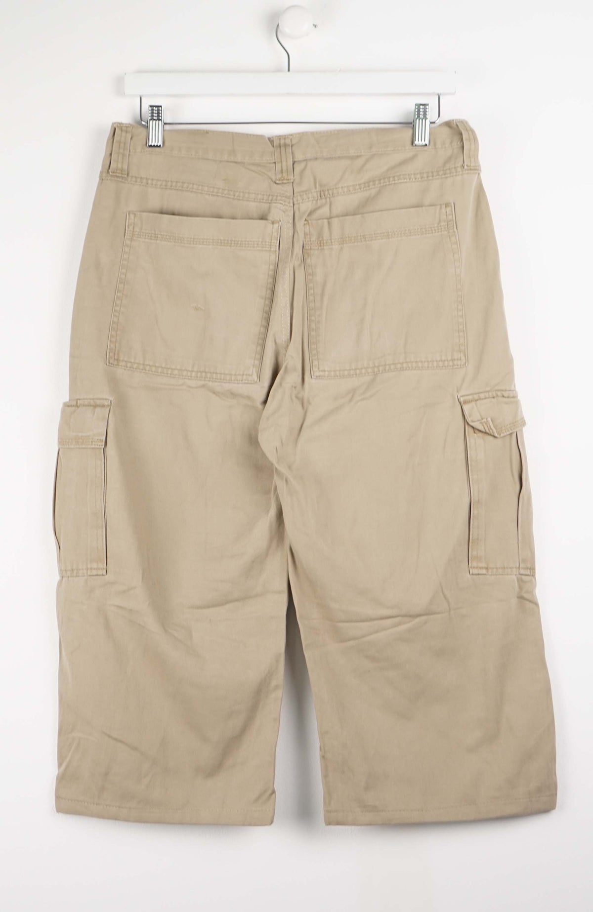 VINTAGE REWORK CARGO CAPRI SHORTS W32