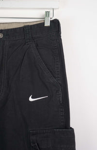 VINTAGE REWORK CARGO CAPRI SHORTS W30