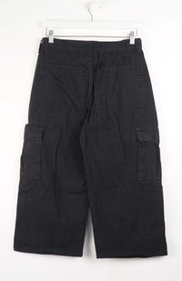 VINTAGE REWORK CARGO CAPRI SHORTS W30