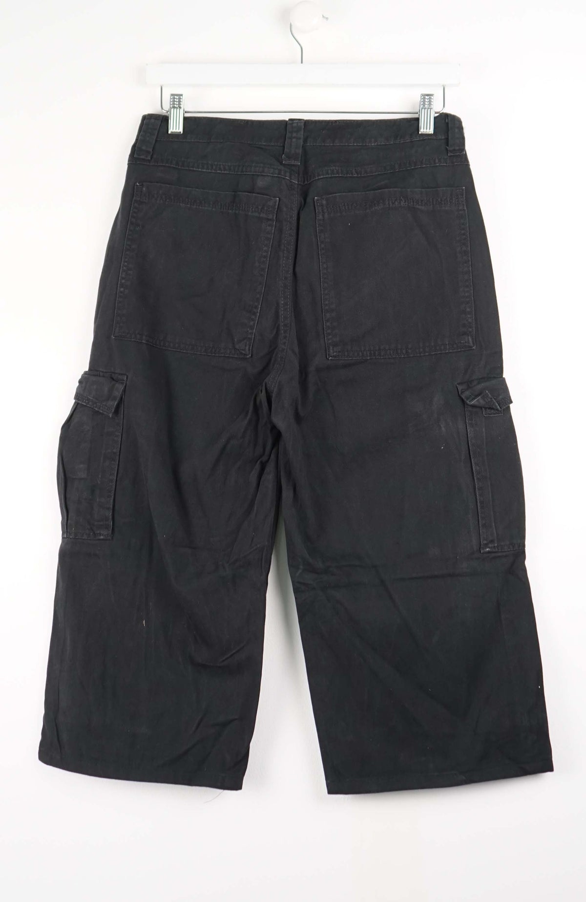 VINTAGE REWORK CARGO CAPRI SHORTS W30