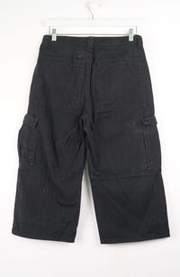 VINTAGE REWORK CARGO CAPRI SHORTS W30