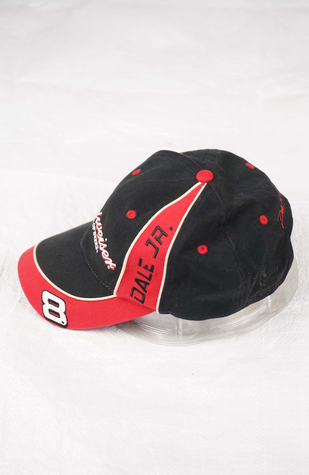 VINTAGE NASCAR BUDWEISER KING OF BEERS HAT