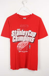 VINTAGE 2002 STANLEY CUP RED WINGS T-SHIRT (M)