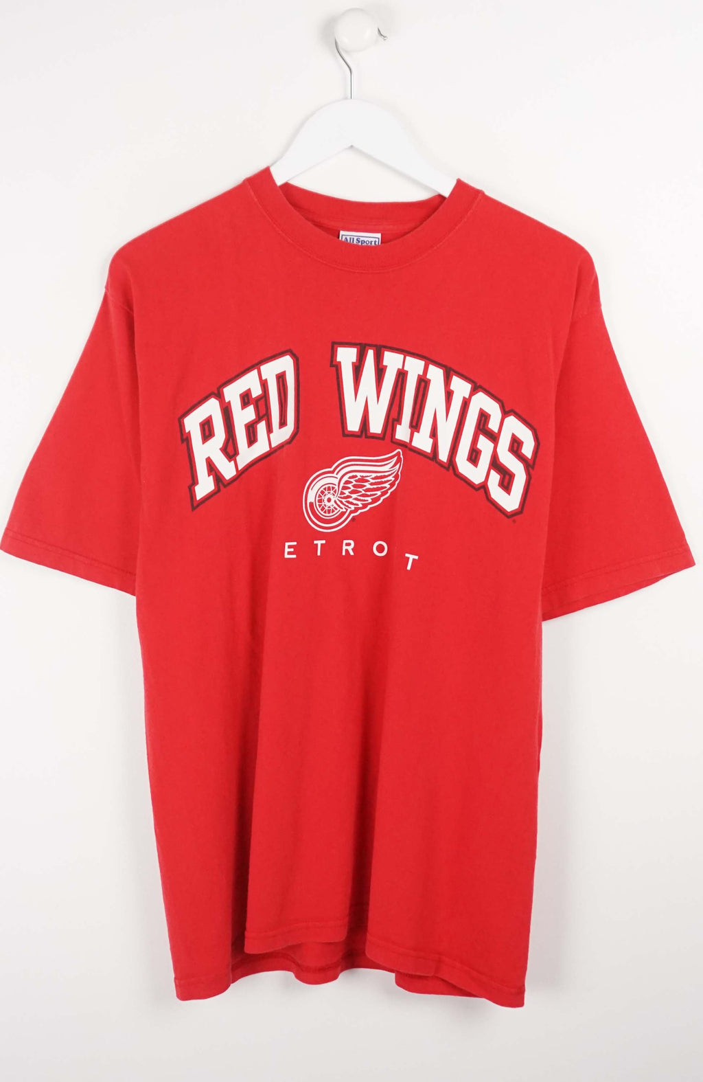 VINTAGE DETROIT RED WINGS T-SHIRT (M)