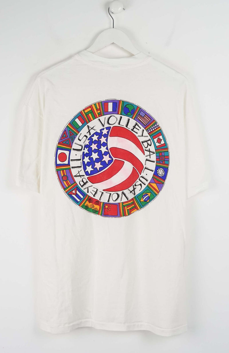 VINTAGE CHAMPION USA VOLLEYBALLT-SHIRT (XL)