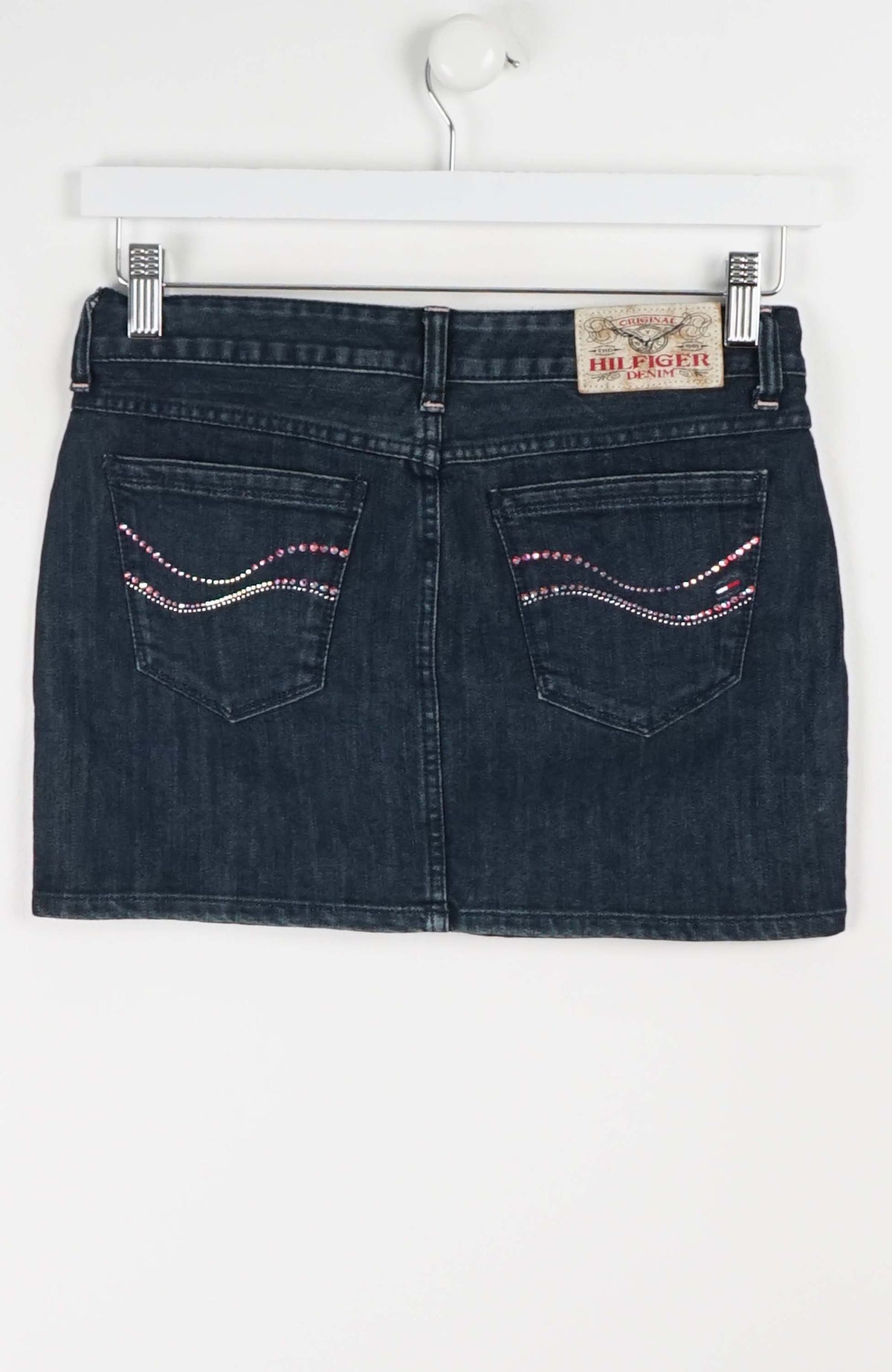 VINTAGE Y2K DENIM SKIRT (SIZE 8)