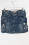 VINTAGE Y2K DENIM SKIRT (SIZE 12) 