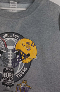 VINTAGE OHIO VS LSU 2008 SWEATER (XL)