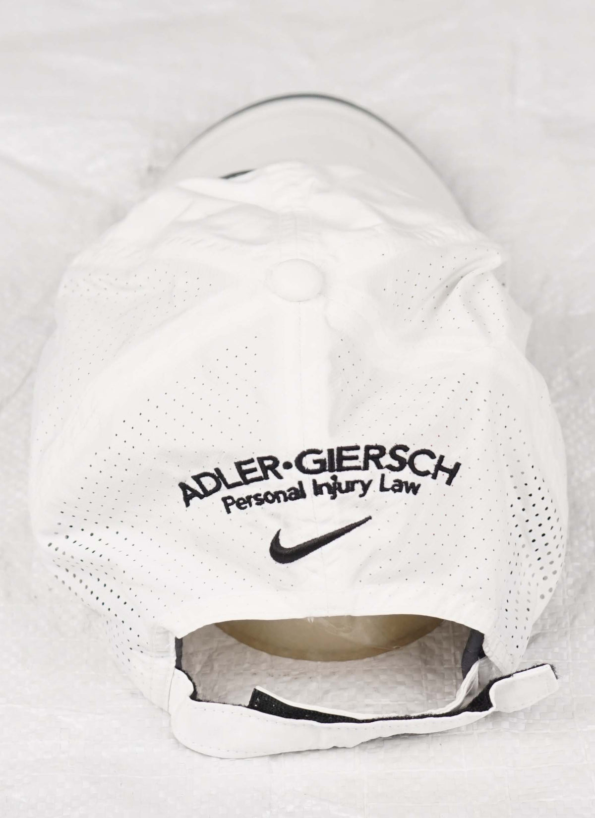 VINTAGE NIKE INJURY LAW HAT
