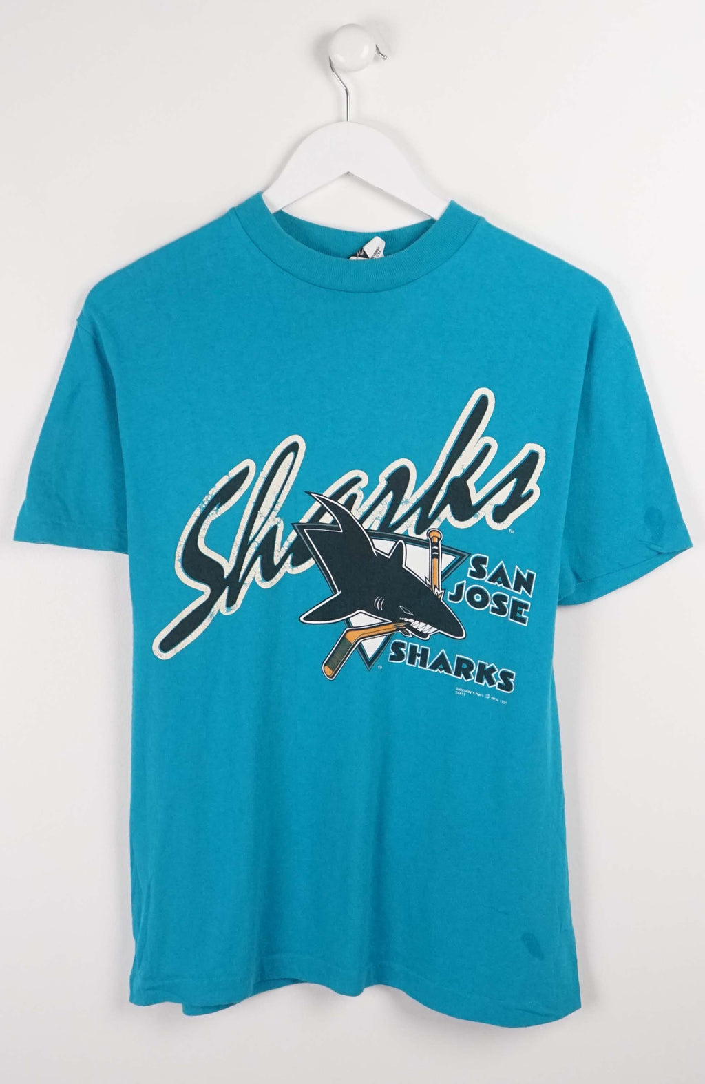 VINTAGE SAN JOSE SHARKS T-SHIRT (S)