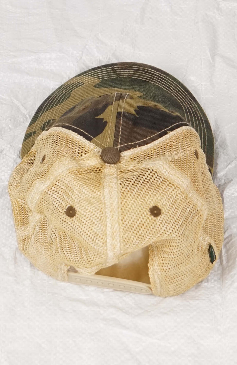 VINTAGE ARMY REAL TREE HAT