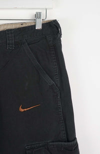 VINTAGE REWORK CARGO CAPRI SHORTS W32