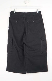 VINTAGE REWORK CARGO CAPRI SHORTS W32