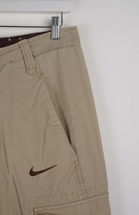 VINTAGE REWORK CARGO CAPRI SHORTS W34