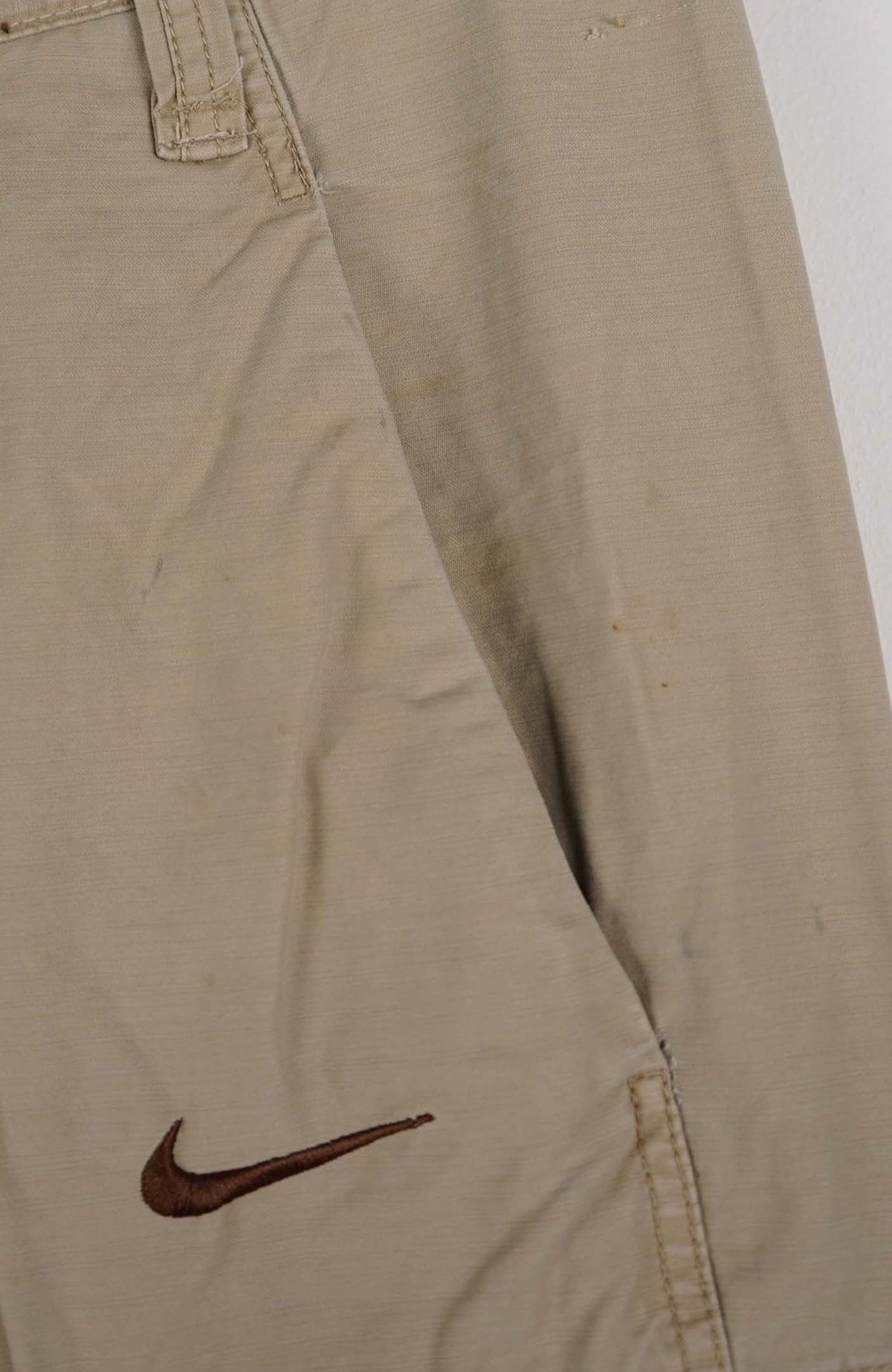 VINTAGE REWORK CARGO CAPRI SHORTS W34