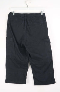 VINTAGE REWORK CARGO CAPRI SHORTS W32