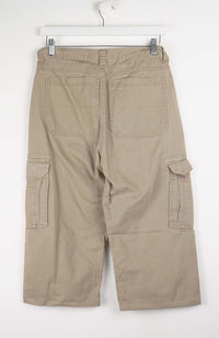 VINTAGE REWORK CARGO CAPRI SHORTS W30