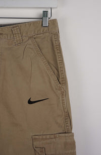 VINTAGE REWORK CARGO CAPRI SHORTS W30