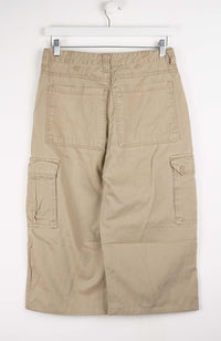 VINTAGE REWORK CARGO CAPRI SHORTS W30