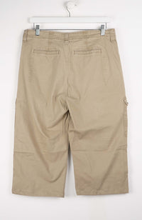 VINTAGE REWORK CARGO CAPRI SHORTS W36