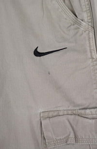 VINTAGE REWORK CARGO CAPRI SHORTS W28