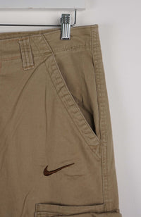 VINTAGE REWORK CARGO CAPRI SHORTS W34