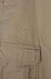 VINTAGE REWORK CARGO CAPRI SHORTS W34