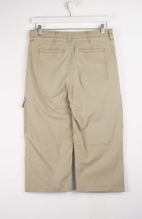 VINTAGE REWORK CARGO CAPRI SHORTS W32