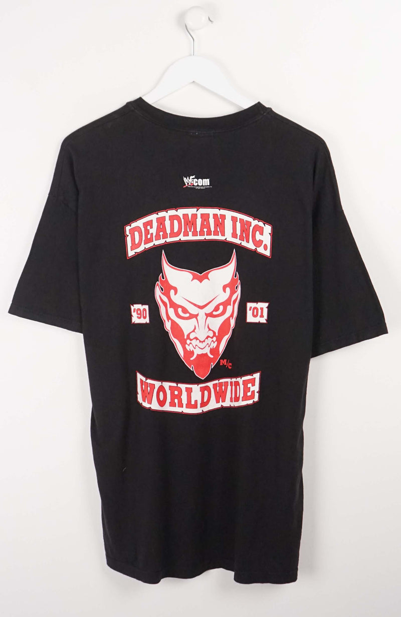VINTAGE DEADMAN INC WWF T-SHIRT (XL)
