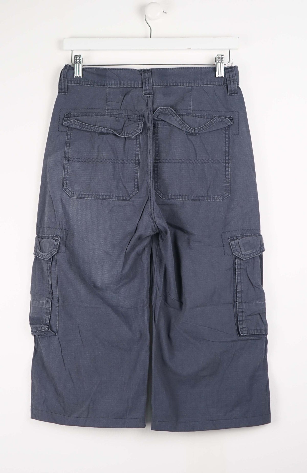 VINTAGE REWORK CARGO CAPRI SHORTS W30