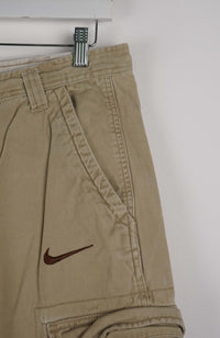 VINTAGE REWORK CARGO CAPRI SHORTS W34