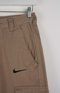 VINTAGE REWORK CARGO CAPRI SHORTS W28
