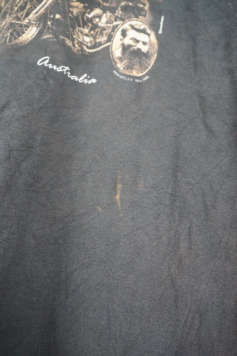 VINTAGE THE OUTLAW LEGEND NED KELLY T-SHIRT (XXXL)