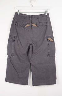 VINTAGE REWORK CARGO CAPRI SHORTS W29