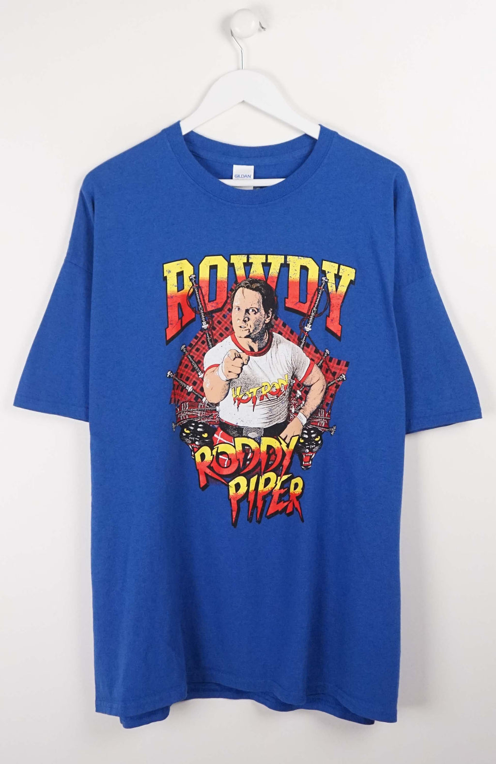 VINTAGE ROWDY RODDY PIPER T-SHIRT (XXL)