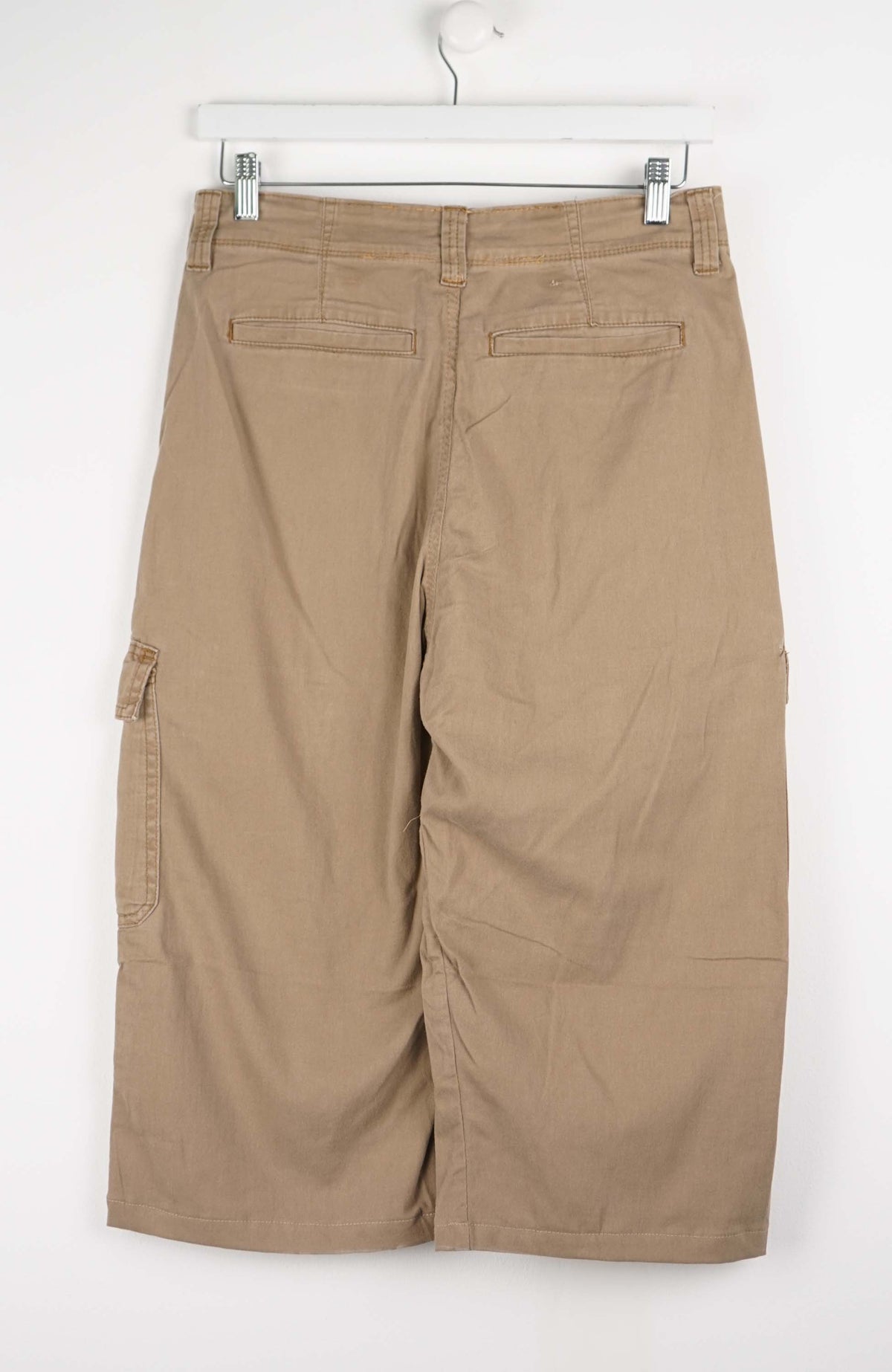 VINTAGE REWORK CARGO CAPRI SHORTS W30